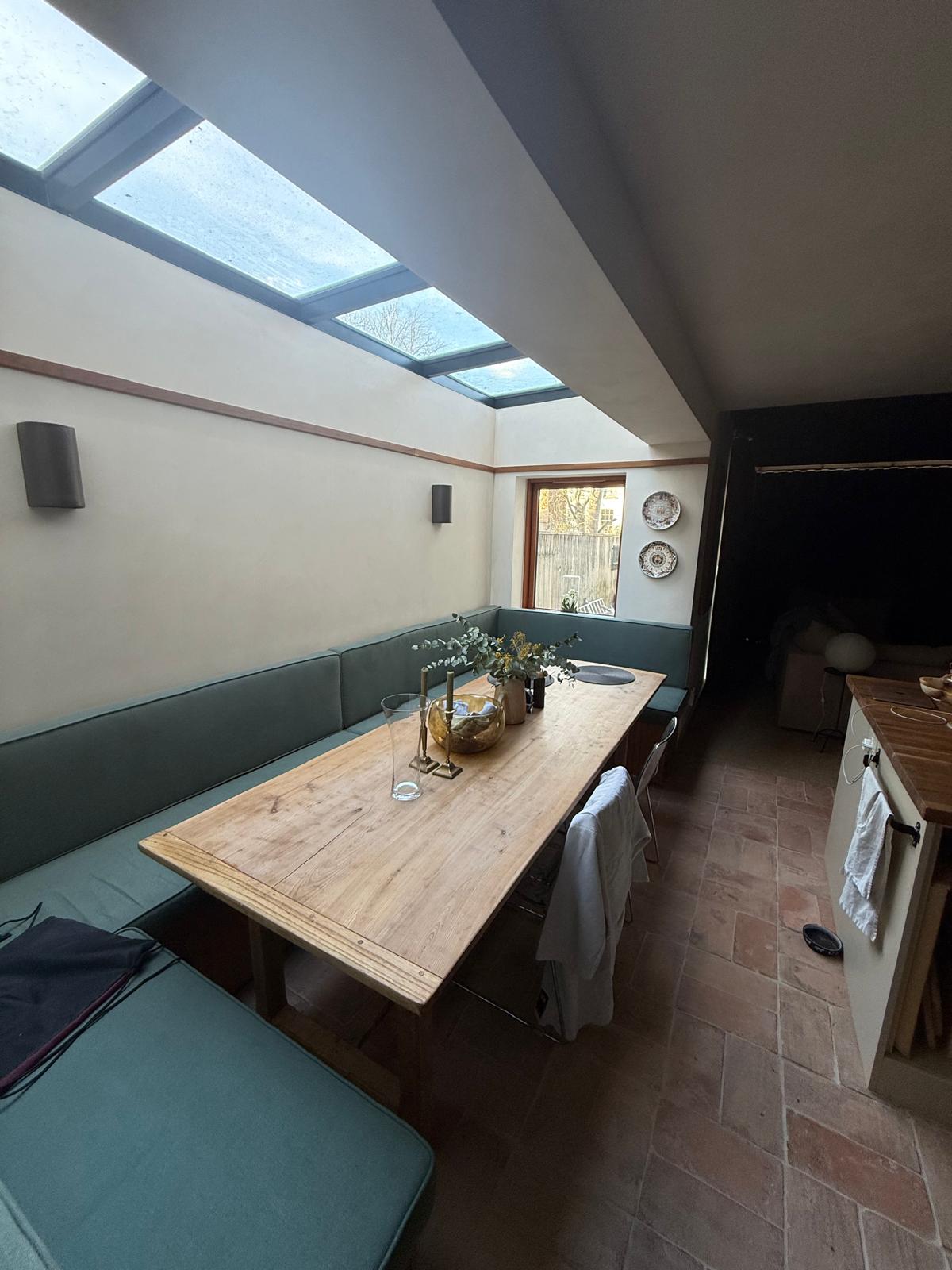 Brownlow Road E8 Side and back extension front of the house, bathroom